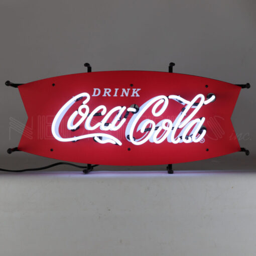 Coca Cola Fishtail Neon Sign