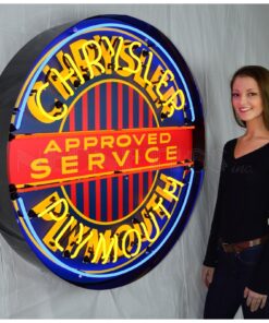 Chrysler Approved Service Neon Sign