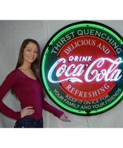Coca Cola Evergreen Neon Sign