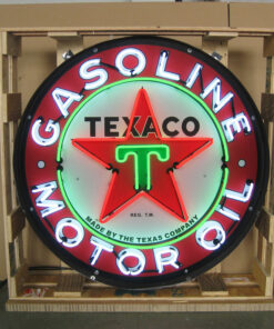 Texaco Motor Oil Neon Sign