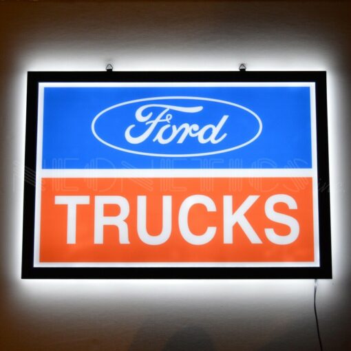 Ford Trucks Slim Neon Sign