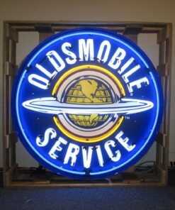 Oldsmobile Service Neon Sign