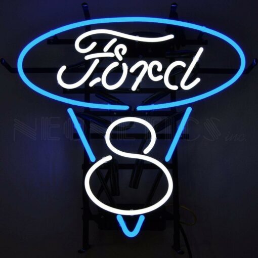 Ford V8 Neon Sign