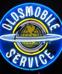Oldsmobile Service Neon Sign