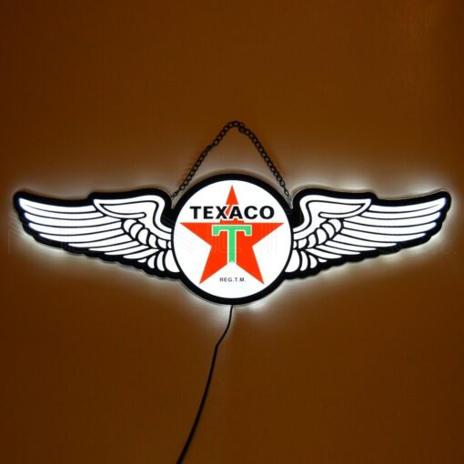 Texaco Wings Neon Sign